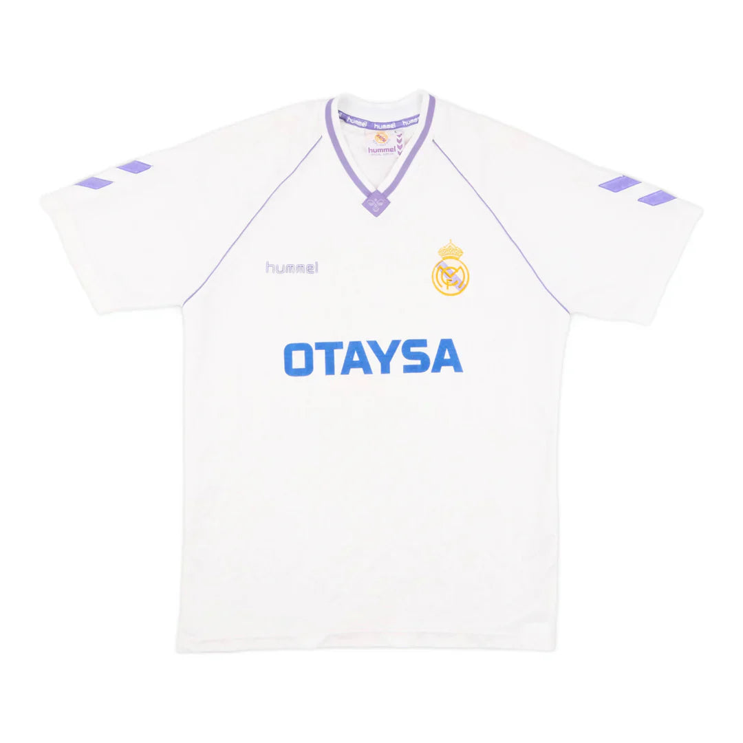 1990-91 Real Madrid CF 1a Equipación