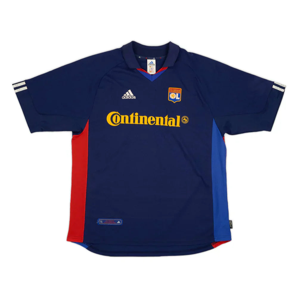 2001-02 Olympique Lyonnais 2a Equipacion