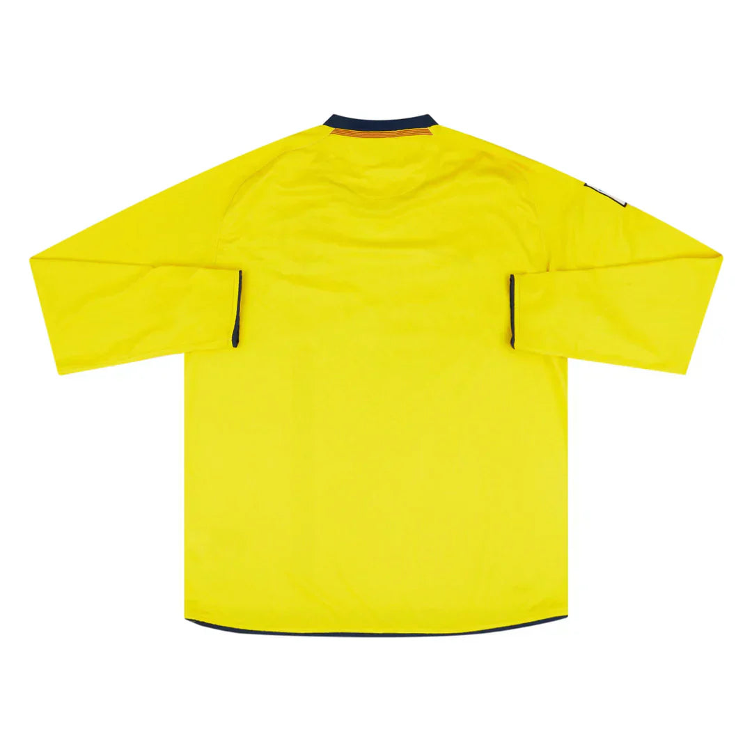 2008-09 FC Barcelona 2a Equipacion Manga Larga