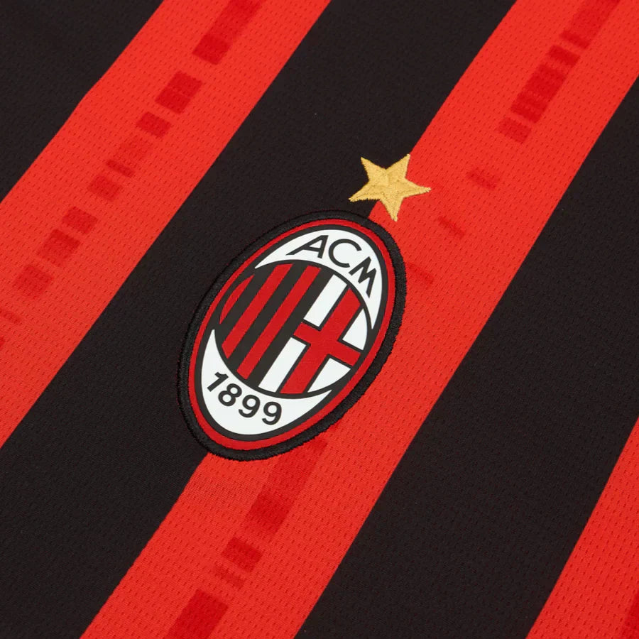 2024-25 AC Milan 1a Equipacion Manga Larga
