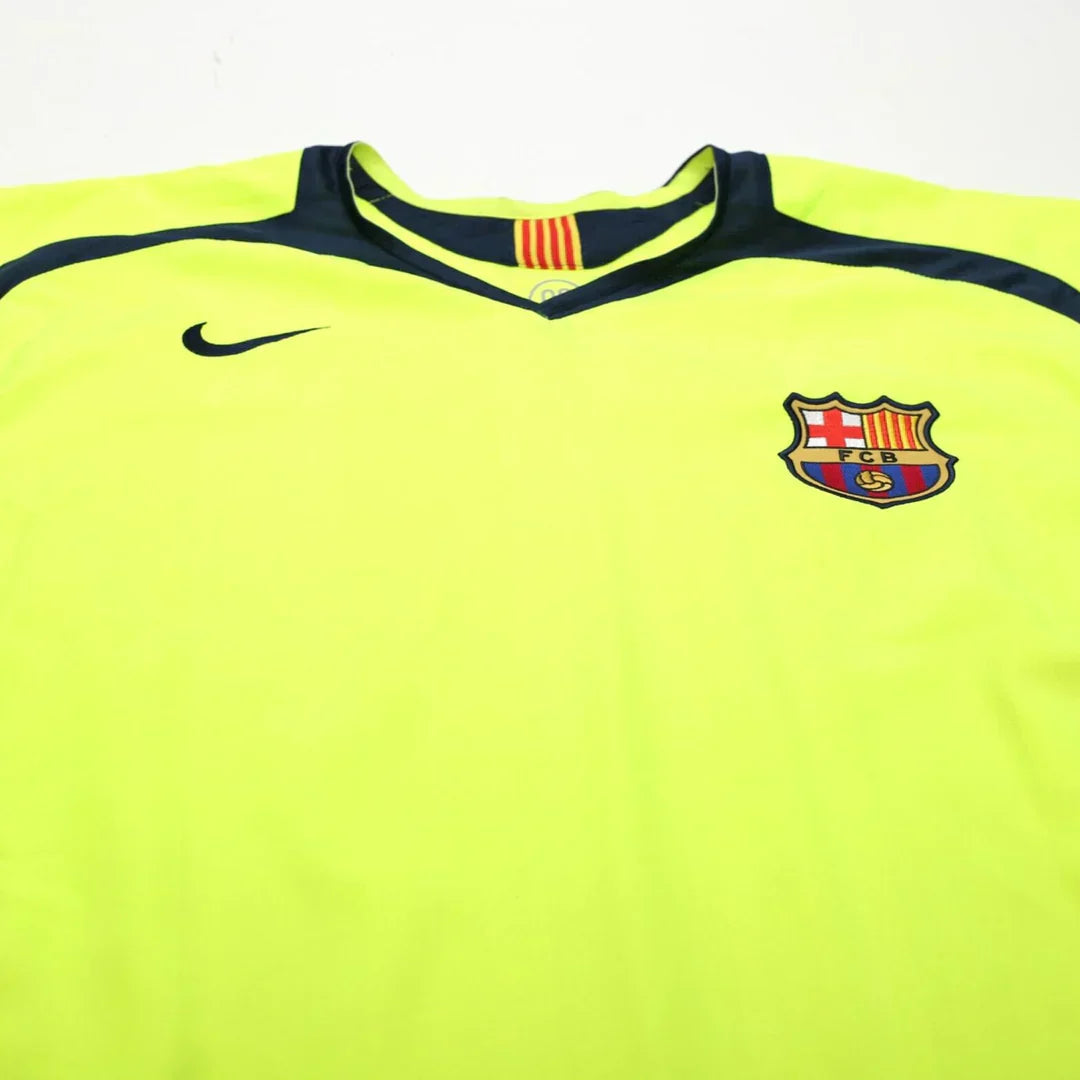 2005-06 FC Barcelona 2a Equipacion Manga Larga