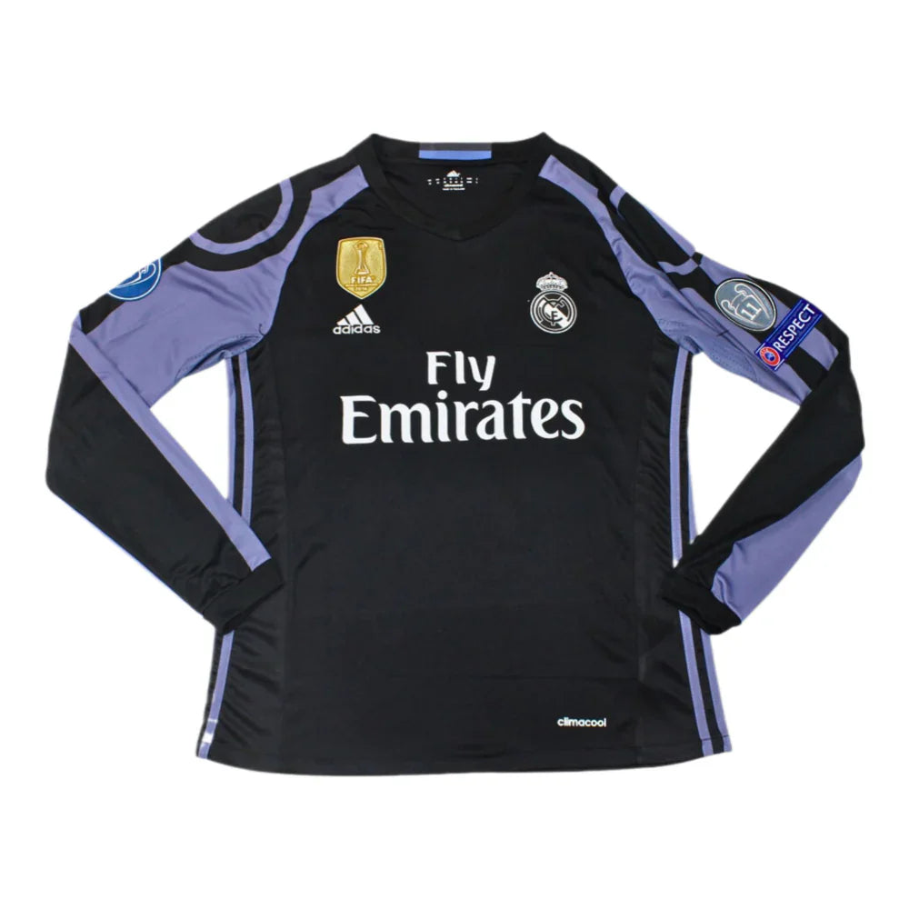 2016-17 Real Madrid CF 3a Equipación Manga Larga