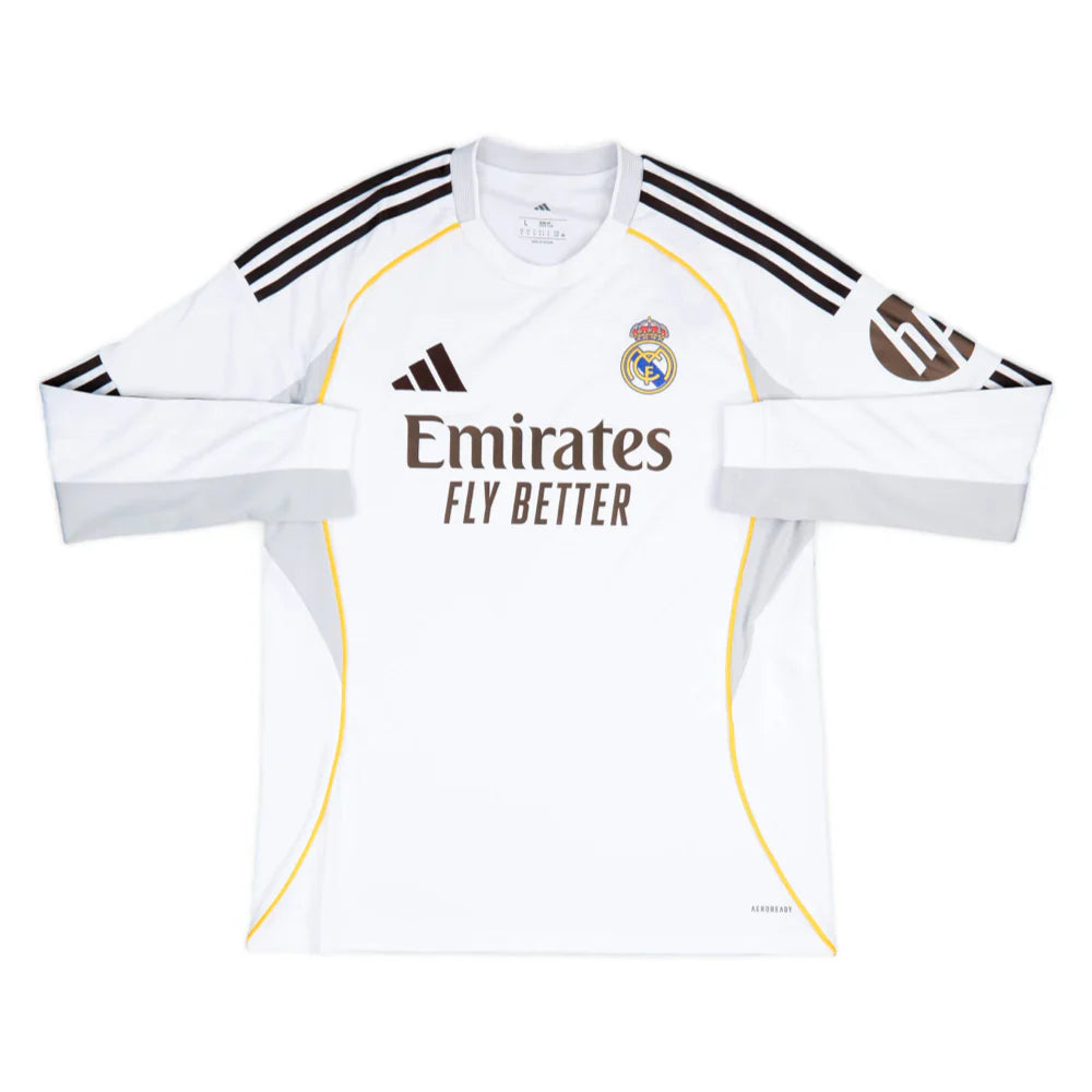 2025-26 Real Madrid CF 1a Equipación Manga Larga